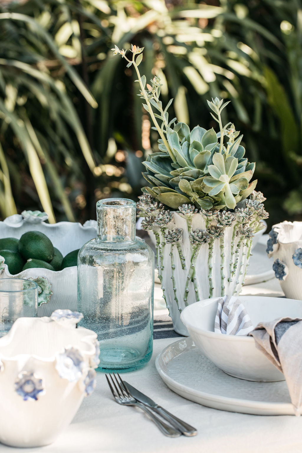 Glass Carafe Bubbles