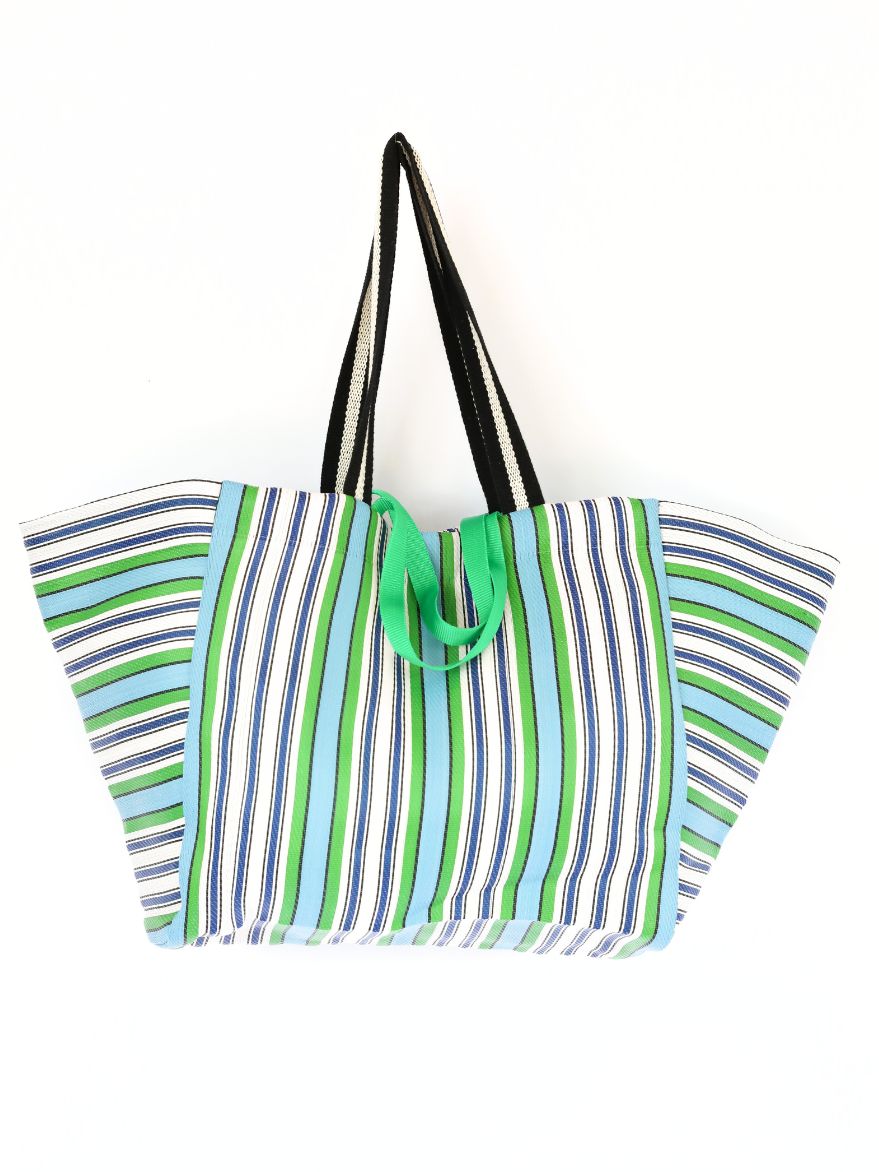 green blue white stripe