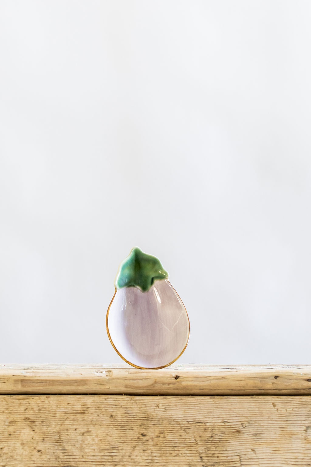 Ceramic Eggplant Bowl